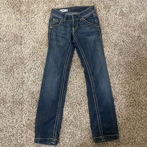 Red Engine Boot Cut Jeans